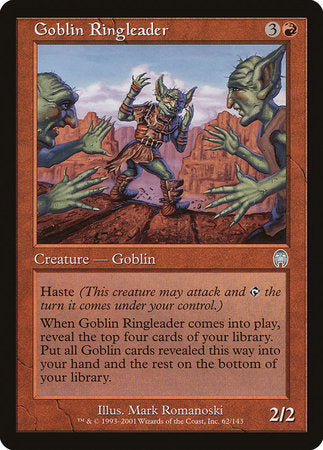 Goblin Ringleader [Apocalypse] | Mindsight Gaming