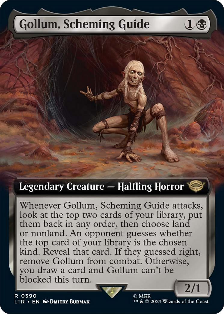 Gollum, Scheming Guide (Extended Art) [The Lord of the Rings: Tales of Middle-Earth] | Mindsight Gaming