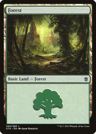 Forest (269) [Khans of Tarkir] | Mindsight Gaming