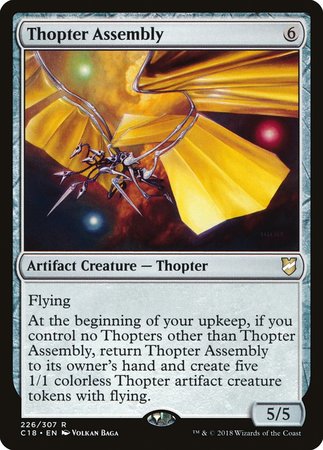 Thopter Assembly [Commander 2018] | Mindsight Gaming