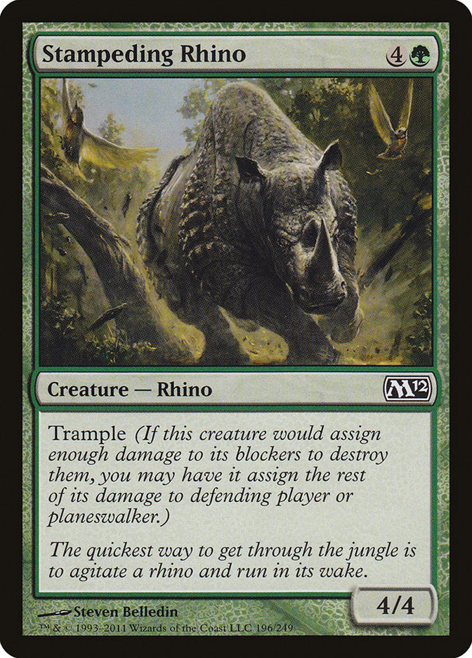 Stampeding Rhino [Magic 2012] | Mindsight Gaming