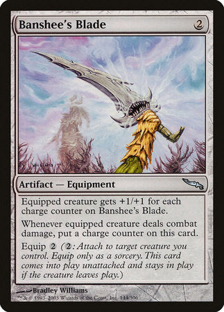 Banshee's Blade [Mirrodin] | Mindsight Gaming