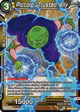 Piccolo, Trusted Ally (Common) [BT13-104] | Mindsight Gaming