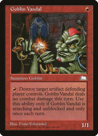 Goblin Vandal [Weatherlight] | Mindsight Gaming