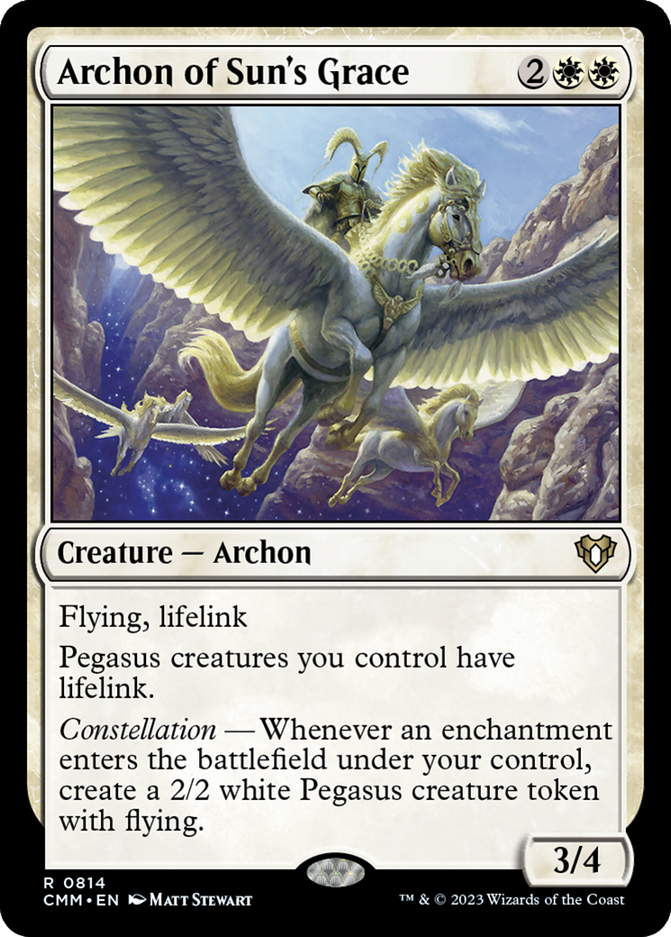 Archon of Sun's Grace [Commander Masters] | Mindsight Gaming