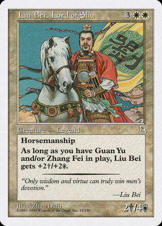 Liu Bei, Lord of Shu [Portal Three Kingdoms] | Mindsight Gaming