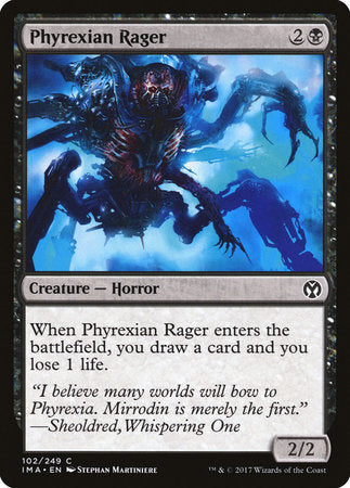 Phyrexian Rager [Iconic Masters] | Mindsight Gaming