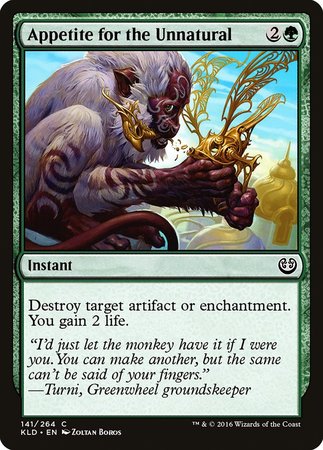 Appetite for the Unnatural [Kaladesh] | Mindsight Gaming