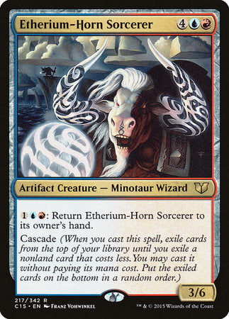 Etherium-Horn Sorcerer [Commander 2015] | Mindsight Gaming
