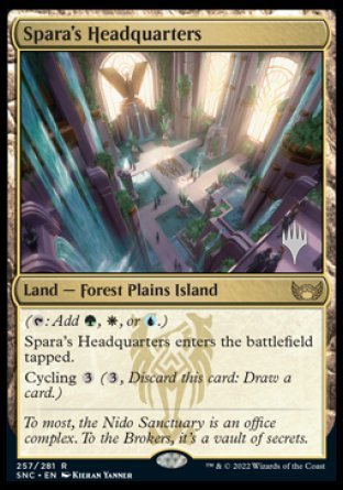 Spara's Headquarters (Promo Pack) [Streets of New Capenna Promos] | Mindsight Gaming