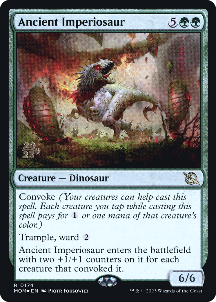 Ancient Imperiosaur [March of the Machine Prerelease Promos] | Mindsight Gaming