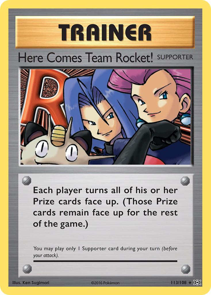 Here Comes Team Rocket! (113/108) [XY: Evolutions] | Mindsight Gaming