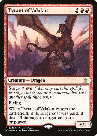 Tyrant of Valakut [Oath of the Gatewatch Promos] | Mindsight Gaming