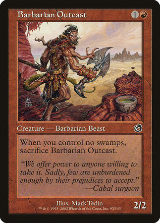 Barbarian Outcast [Torment] | Mindsight Gaming