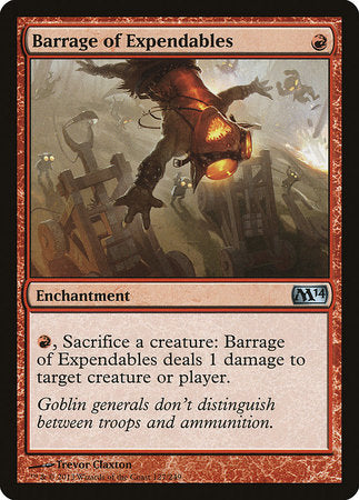 Barrage of Expendables [Magic 2014] | Mindsight Gaming