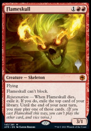 Flameskull (Promo Pack) [Dungeons & Dragons: Adventures in the Forgotten Realms Promos] | Mindsight Gaming
