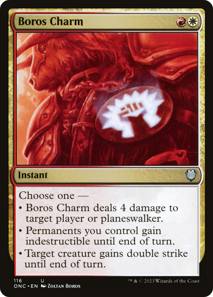 Boros Charm [Phyrexia: All Will Be One Commander] | Mindsight Gaming