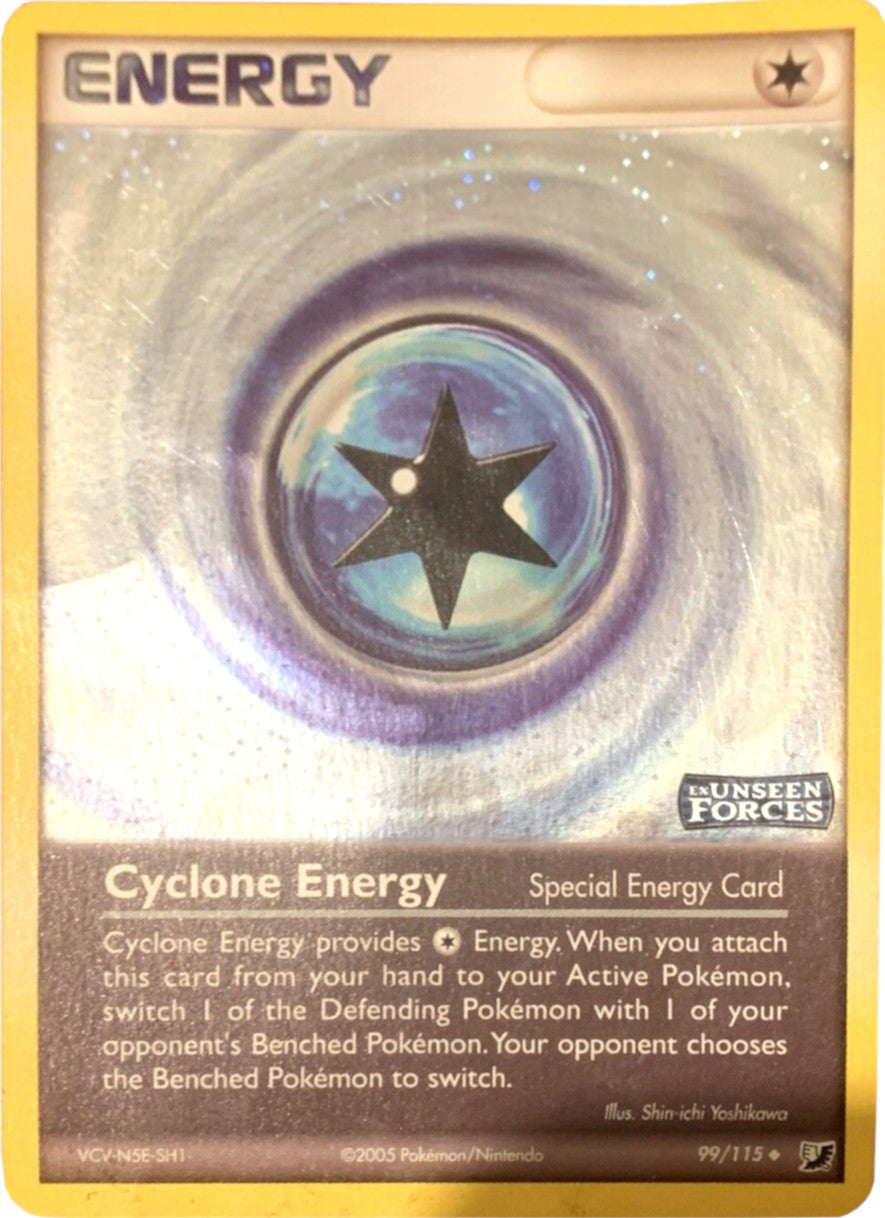 Cyclone Energy (99/115) (Stamped) [EX: Unseen Forces] | Mindsight Gaming