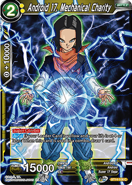 Android 17, Mechanical Charity (BT14-108) [Cross Spirits] | Mindsight Gaming