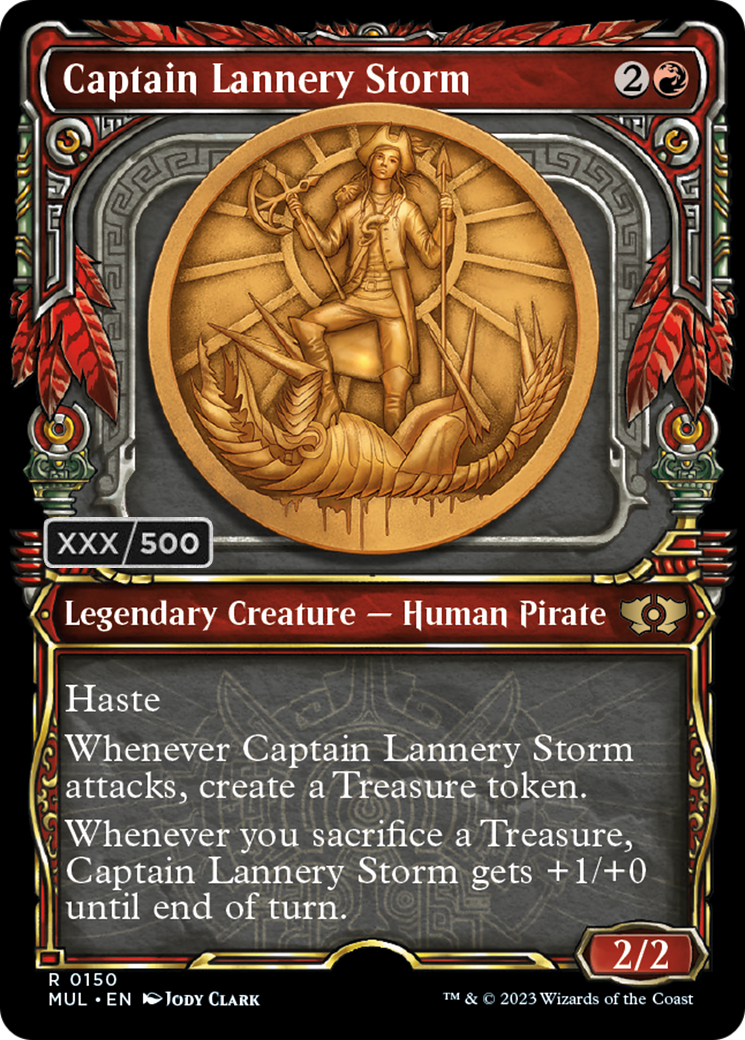 Captain Lannery Storm (Serialized) [Multiverse Legends] | Mindsight Gaming