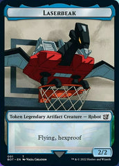 Powerstone // Laserbeak Double-Sided Token [The Brothers' War Tokens] | Mindsight Gaming