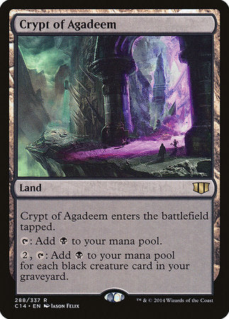 Crypt of Agadeem [Commander 2014] | Mindsight Gaming
