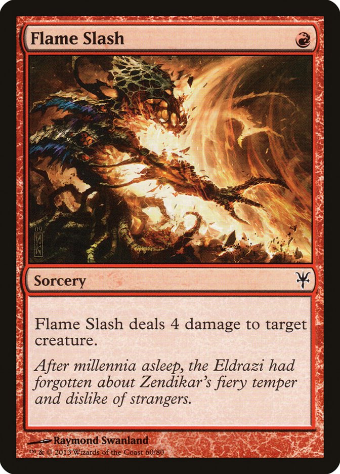 Flame Slash [Duel Decks: Sorin vs. Tibalt] | Mindsight Gaming