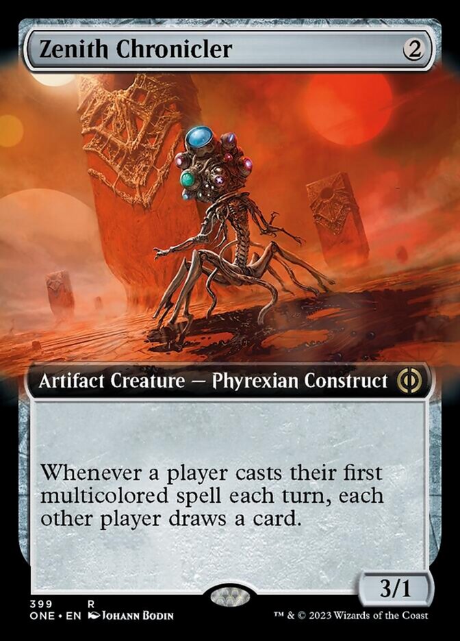 Zenith Chronicler (Extended Art) [Phyrexia: All Will Be One] | Mindsight Gaming
