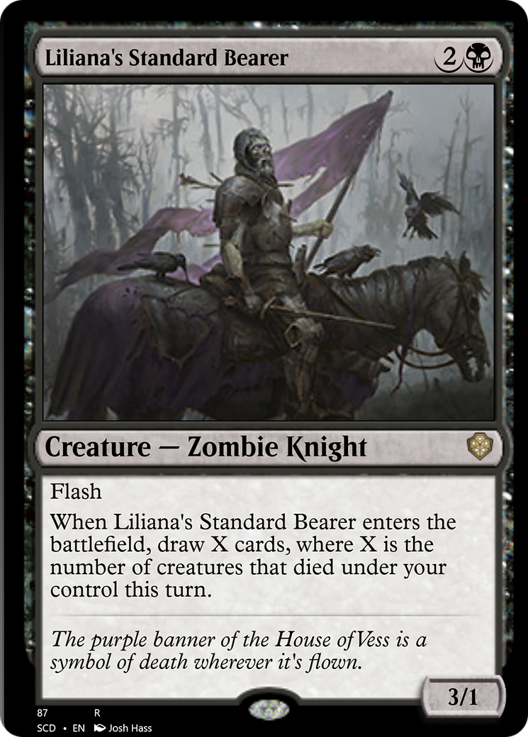 Liliana's Standard Bearer [Starter Commander Decks] | Mindsight Gaming