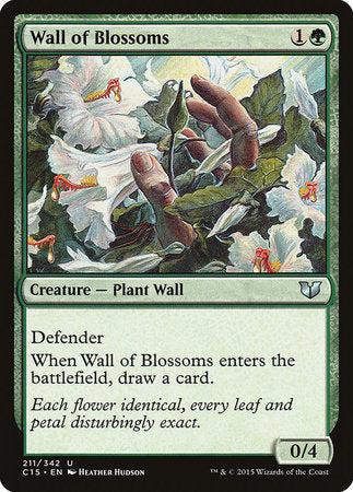Wall of Blossoms [Commander 2015] | Mindsight Gaming