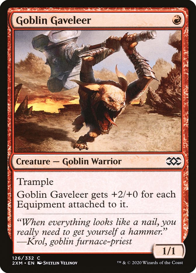 Goblin Gaveleer [Double Masters] | Mindsight Gaming