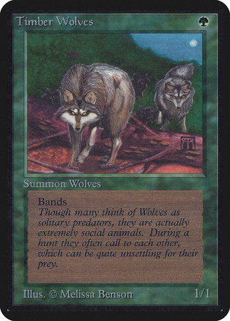 Timber Wolves [Limited Edition Alpha] | Mindsight Gaming