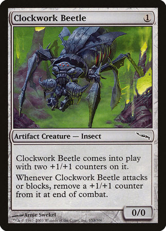 Clockwork Beetle [Mirrodin] | Mindsight Gaming