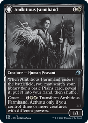 Ambitious Farmhand // Seasoned Cathar [Innistrad: Double Feature] | Mindsight Gaming