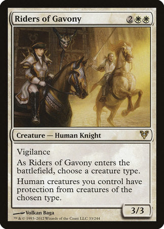 Riders of Gavony [Avacyn Restored] | Mindsight Gaming