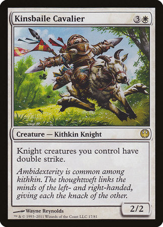 Kinsbaile Cavalier [Duel Decks: Knights vs. Dragons] | Mindsight Gaming