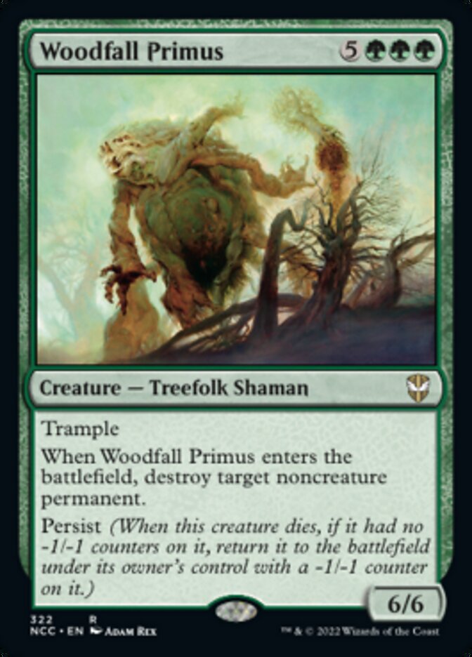 Woodfall Primus [Streets of New Capenna Commander] | Mindsight Gaming