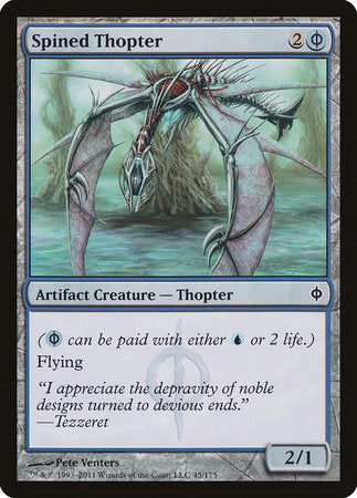 Spined Thopter [New Phyrexia] | Mindsight Gaming