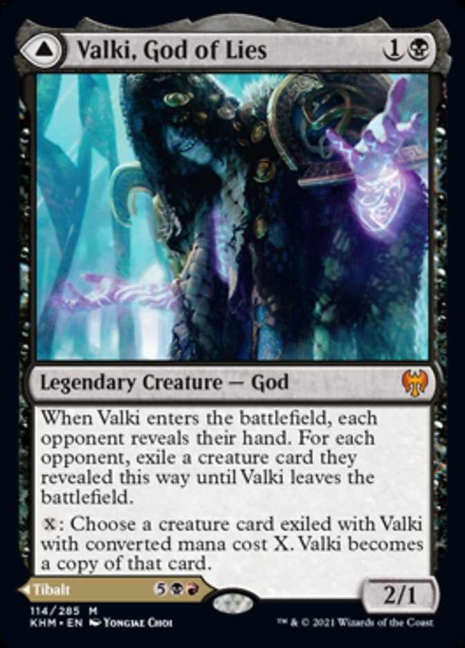 Valki, God of Lies // Tibalt, Cosmic Impostor [Kaldheim] | Mindsight Gaming