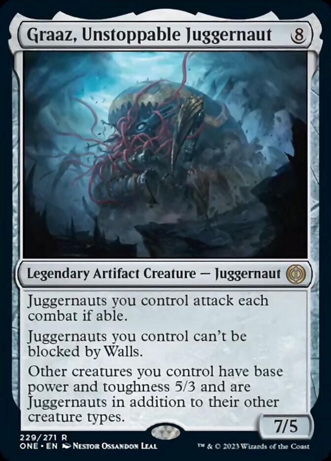 Graaz, Unstoppable Juggernaut [Phyrexia: All Will Be One] | Mindsight Gaming