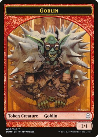 Goblin Token [Dominaria Tokens] | Mindsight Gaming