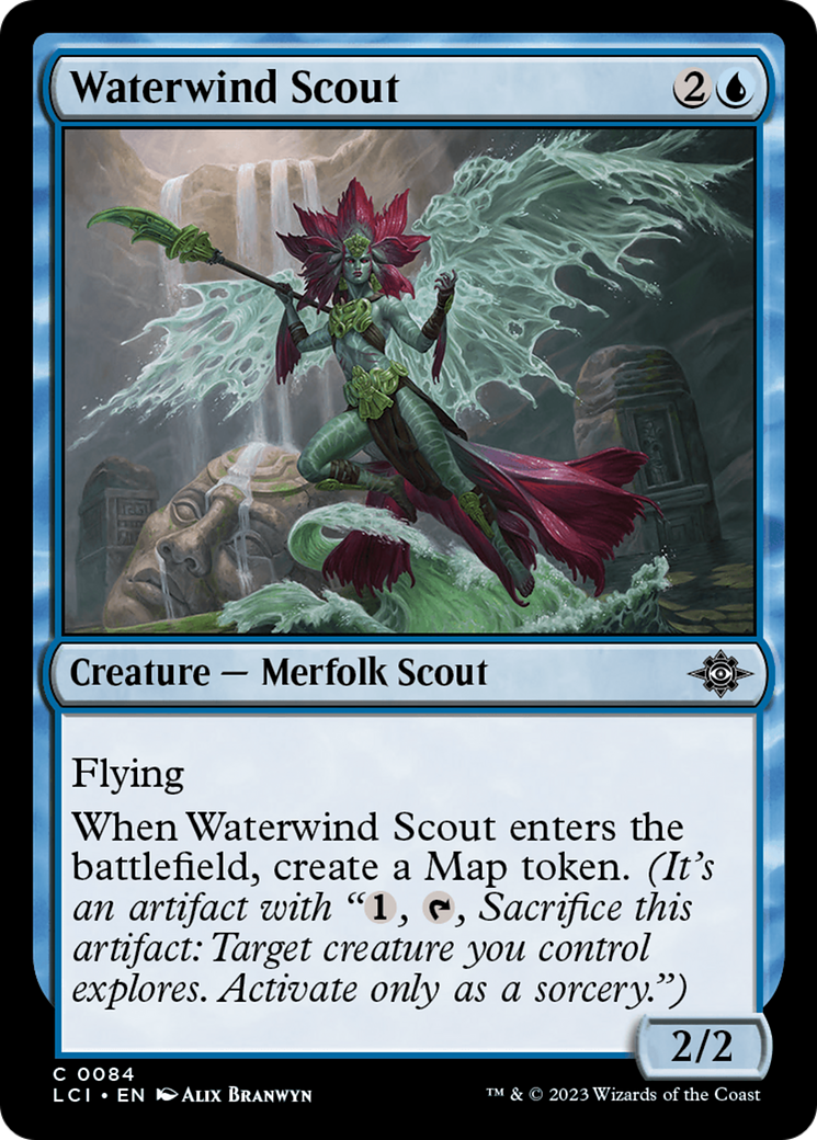 Waterwind Scout [The Lost Caverns of Ixalan] | Mindsight Gaming