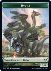 Snake // Hydra Double-sided Token [Dominaria United Commander Tokens] | Mindsight Gaming