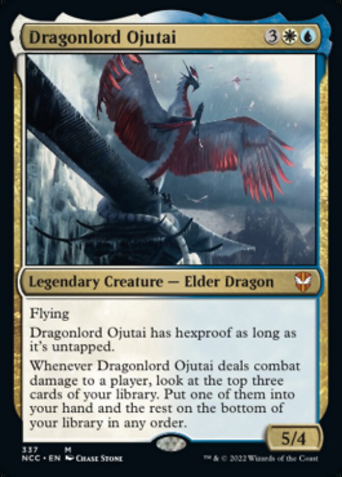 Dragonlord Ojutai [Streets of New Capenna Commander] | Mindsight Gaming