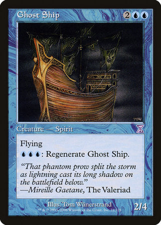 Ghost Ship [Time Spiral Timeshifted] | Mindsight Gaming