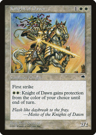 Knight of Dawn [Tempest] | Mindsight Gaming