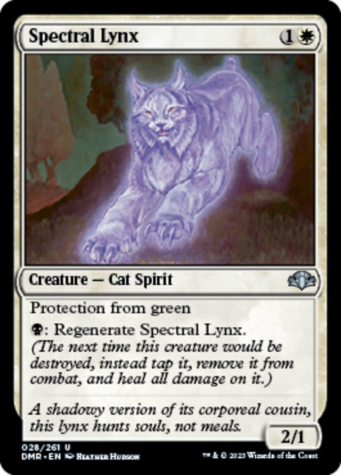 Spectral Lynx [Dominaria Remastered] | Mindsight Gaming
