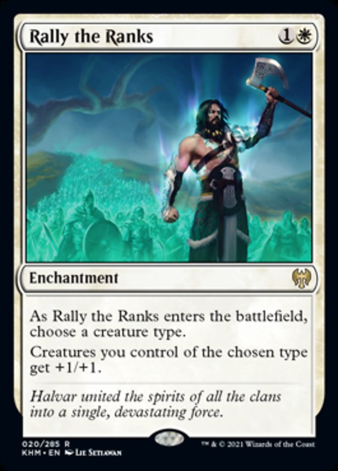Rally the Ranks [Kaldheim] | Mindsight Gaming