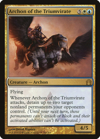 Archon of the Triumvirate [Return to Ravnica] | Mindsight Gaming