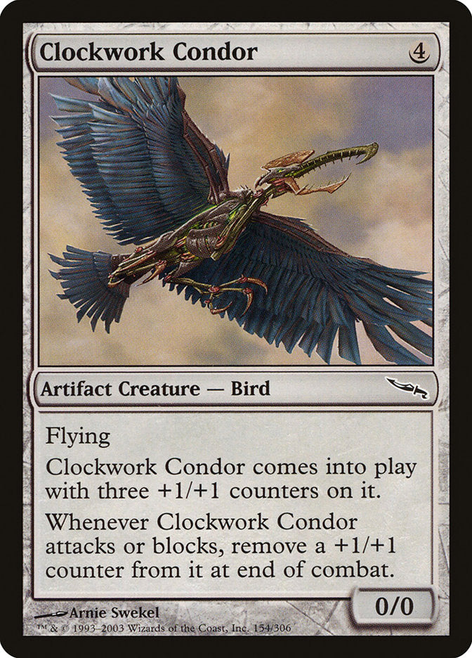Clockwork Condor [Mirrodin] | Mindsight Gaming